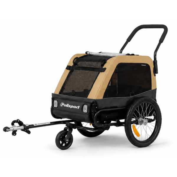 Remolque para perros Polisport 20 pulgadas hasta 23kg