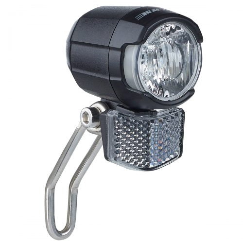 Funzionamento Buchel Shiny 50D LED a LED E-Bike 50 Lux 6-48 Volt+Funzione di luce diurna