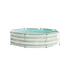 Esencia | Piscina de diseño blanco verde alrededor de 305x76 cm