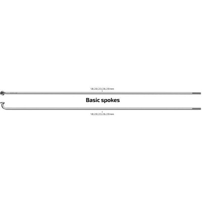 SAPIM SGAKE 264-13 Líder Ø2.33mm FG 2.6 Acero inoxidable (100 piezas)