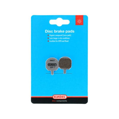Bloque de freno de disco Elvedes Conjunto de 6862t (por par) gris