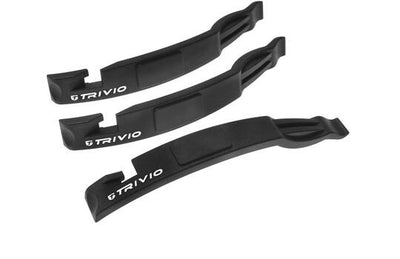Trivio - Attrezzi per bicicletta leve per pneumatici nero set da 3 pezzi
