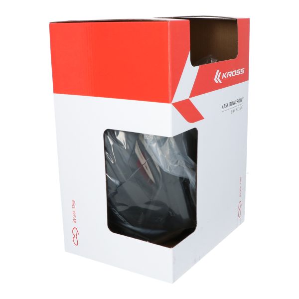 Casco Kross Bicycle Mtb City Attivo L (58-61 cm) - Nero