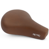 Edge Fietszadel City Retro Dark Brown (Embalaje del taller)