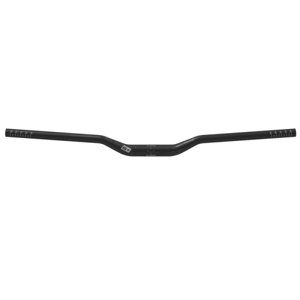 Barra dello sterzo Ergotec 30 Comfort Ø31,8 mm 30 mm Rise Nero Sandblast