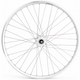 Rueda delantera Shimano 28 x 1 4'' llanta aluminio zac 2000 - dinamo de buje dh-c3000-3n - freno de llanta - plata