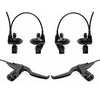 Magura velgremset hs11 direct mount idm (integrated direct mount) 2 schroeven bevestiging voor- achterrem (kabellengte 750 2050mm)