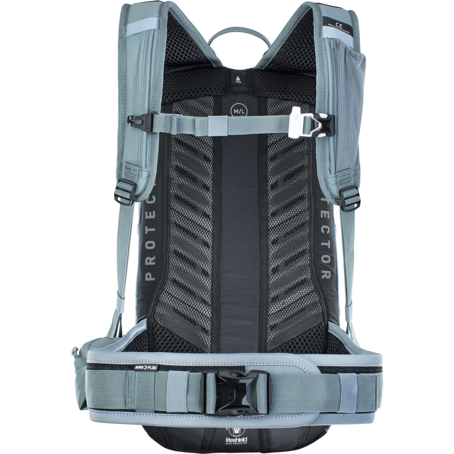 Evoc - fr lite race 10 acero copen azul m l 10l