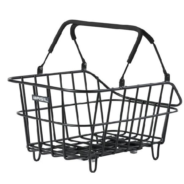 Basil Basket Cento Alu Mik 21L Matt Black 34x46x25.5 cm