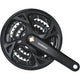 Shimano Crankkel M371 9-SP 48x36x26 T 175mm nero