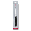 Cuchillos para carne Victorinox negros 6 piezas