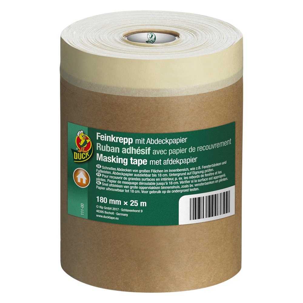 Cinta adhesiva de pato que cubre el papel | 180 mm x 25 m - 20.501.37