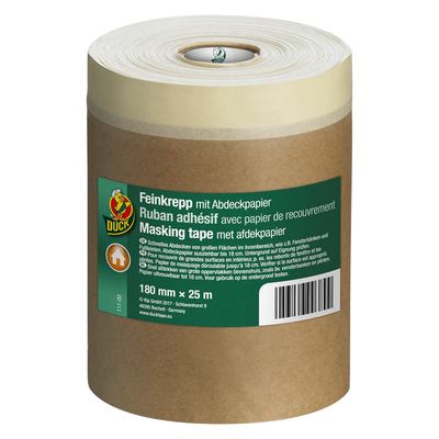 Duck masking tape afdekpapier | 180 mm x 25 m - 20.501.37