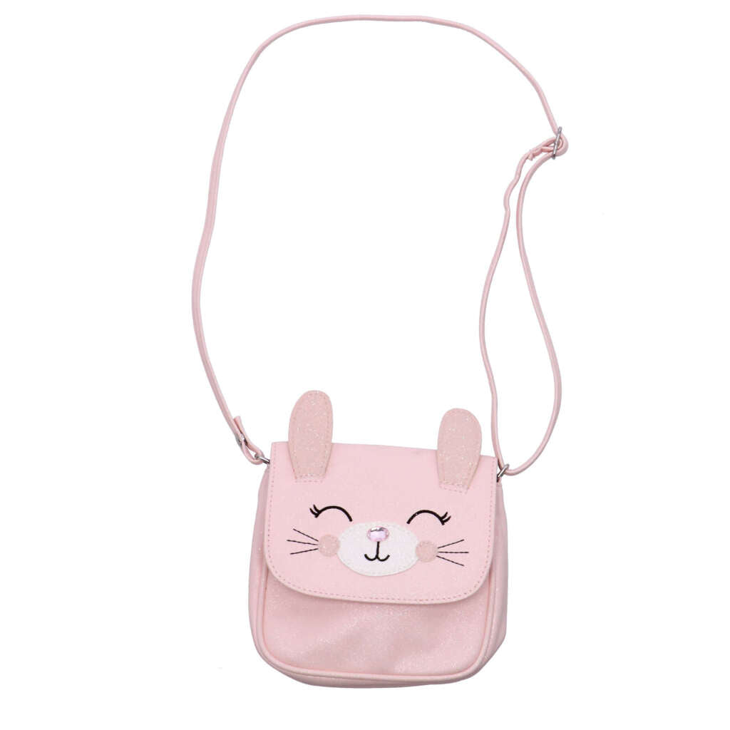 Top a tracolla di moda gatto rosa