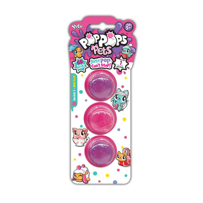 Yulu Yulu Poppops Pets Series 1 3 piezas