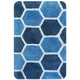 Casa olandese Dutch House Badmat Rennes 60x90 cm blu