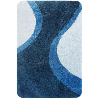 Dutch House Metz Badmat 60 x 90 cm blu