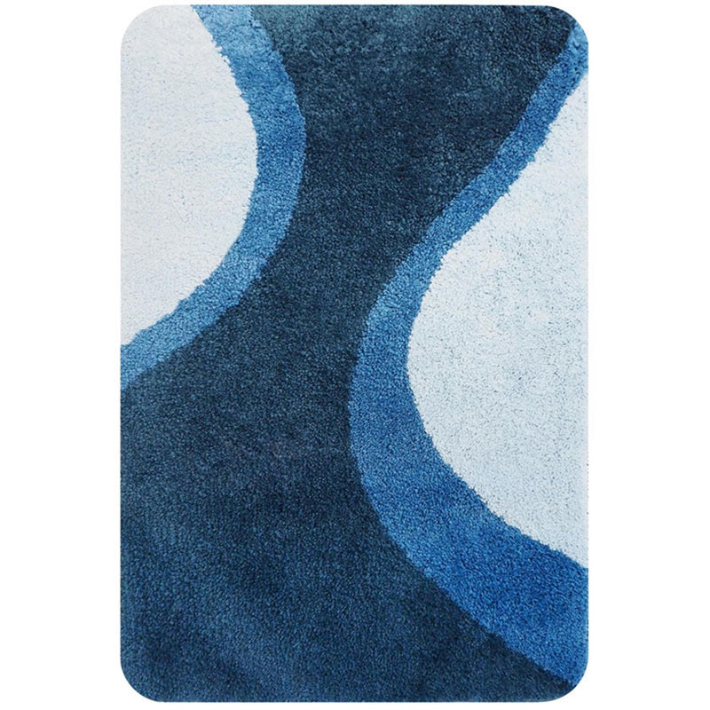 Dutch House Metz Badmat 60 x 90 cm blu