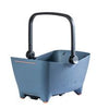 Basil Basket Basket Mik 32L Denim descolorido 45x32x22cm