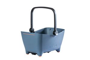Basil Basket Basket Mik 32L Denim descolorido 45x32x22cm