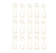 Vaessen creative • love it paperclips pijlen goud 15st.
