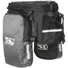 Sacca pieghevole m-wave Amsterdam 16L nero grigio