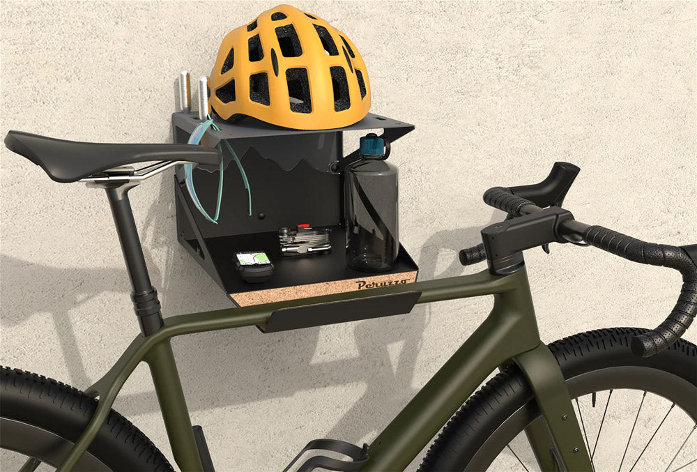 Portabici da parete Peruzzo porta kit bici