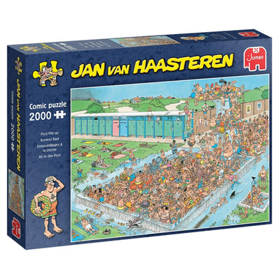 Jan van Haasteren Legpuzzel - Bomvol Bad, 2000st.