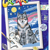 Ravensburger creart wolf family