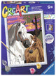 Ravensburger Creart Painting at Number Sunset Horses
