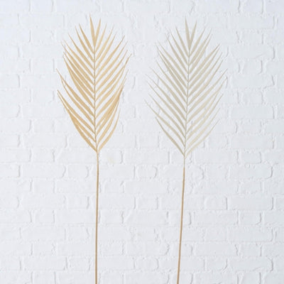 Boltze home rama artificial rama decorativa 90cm hoja de palma natural