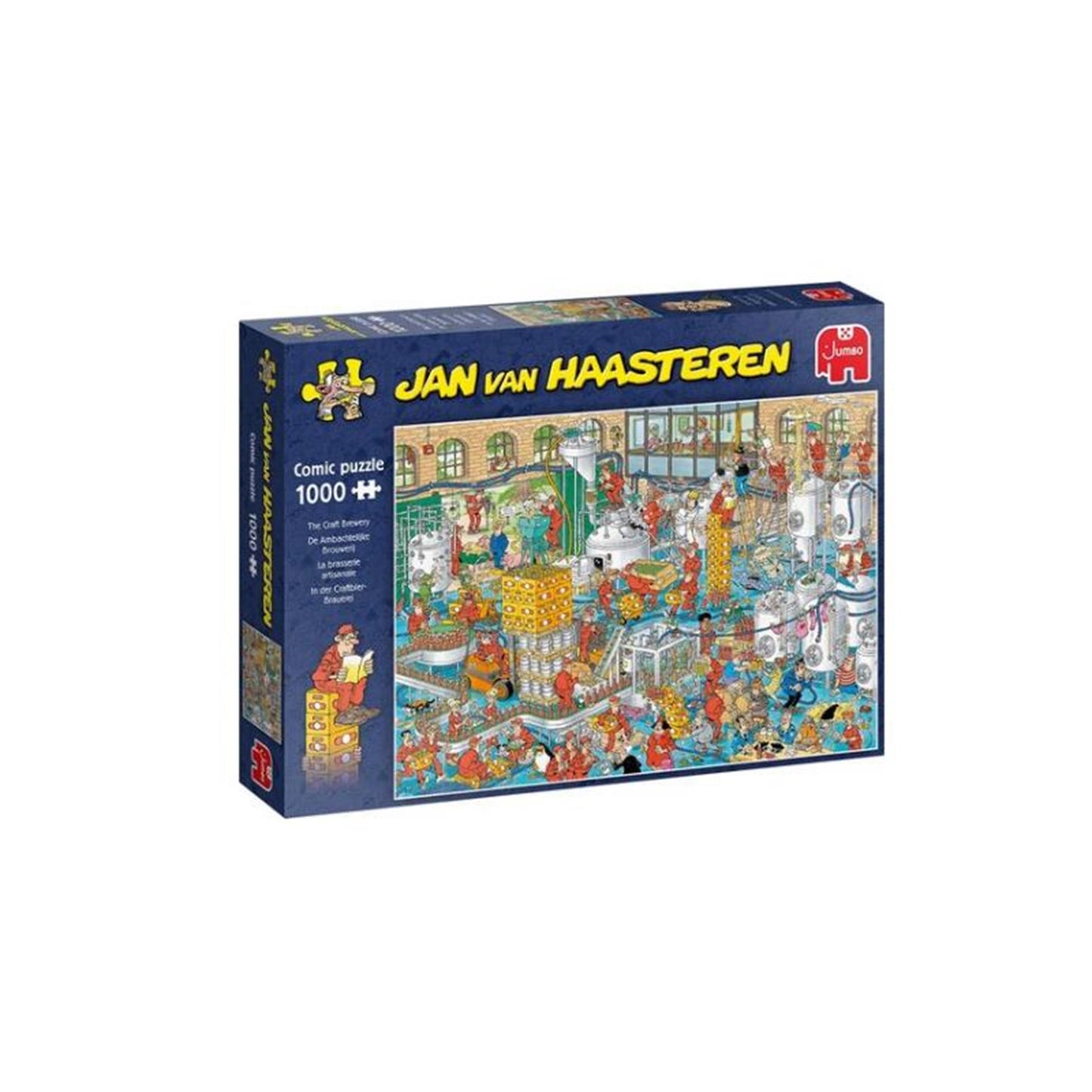 Jan Van Haasteren Pluzzle - Il birrificio tradizionale, 1000st.