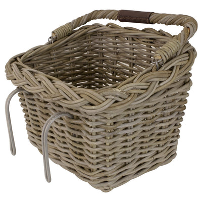 Fastrider elif basket rattan rectangular natural