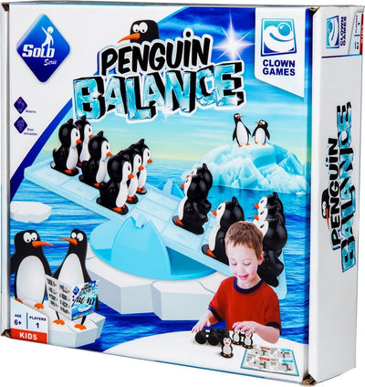 Van der meulen clown games - pinguïn balanceer spel