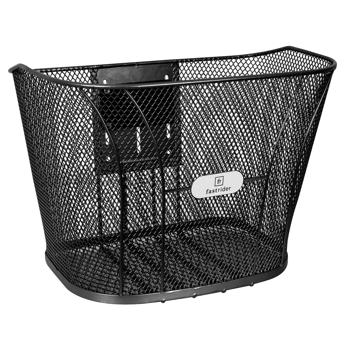 Fastrider betuwe steering basket black fixed