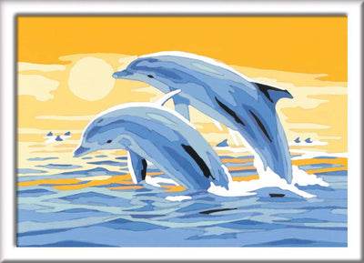 Ravensburger Creart Painting su canzoni allegri delfini