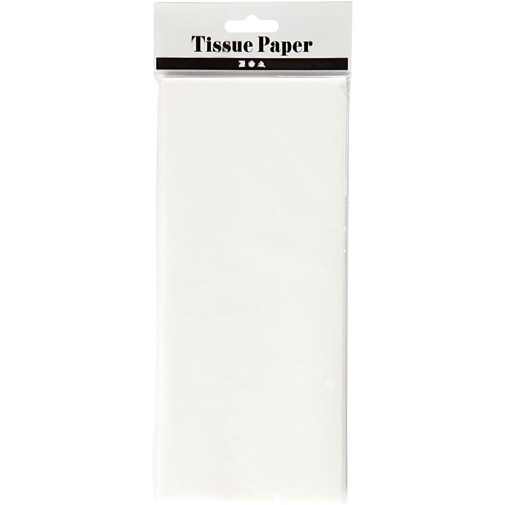 Creative Company TissuePapier White 10 fogli 14 gr, 50x70cm