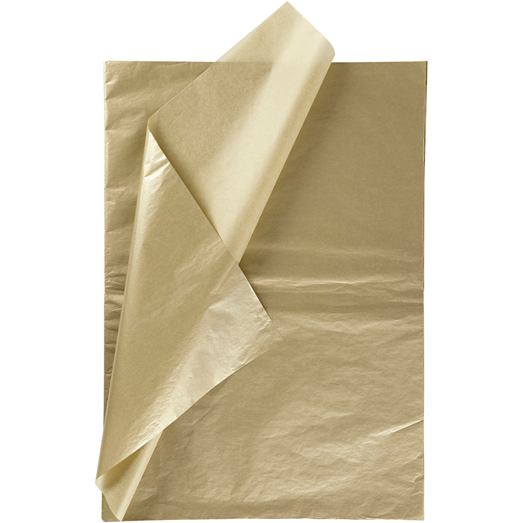 Creative Company Tissue Paper Gold 6 Sheets 14 Gr, 50x70cm