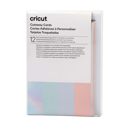 Cricut • cut-away cards pastel r40