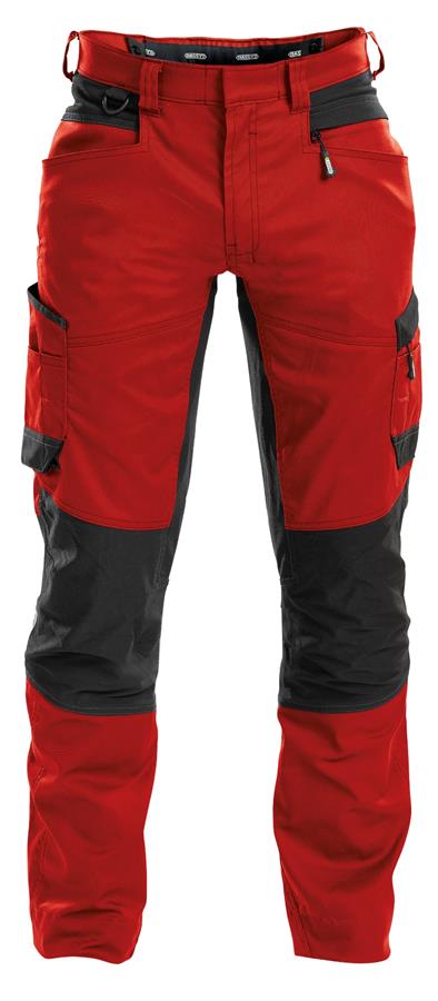 Pantaloni Dassy helix p k rosso nero 52