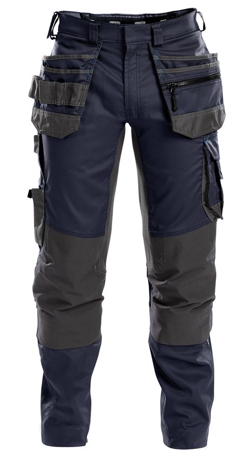 Pantaloni Dassy flux p k blu notte grigio 52