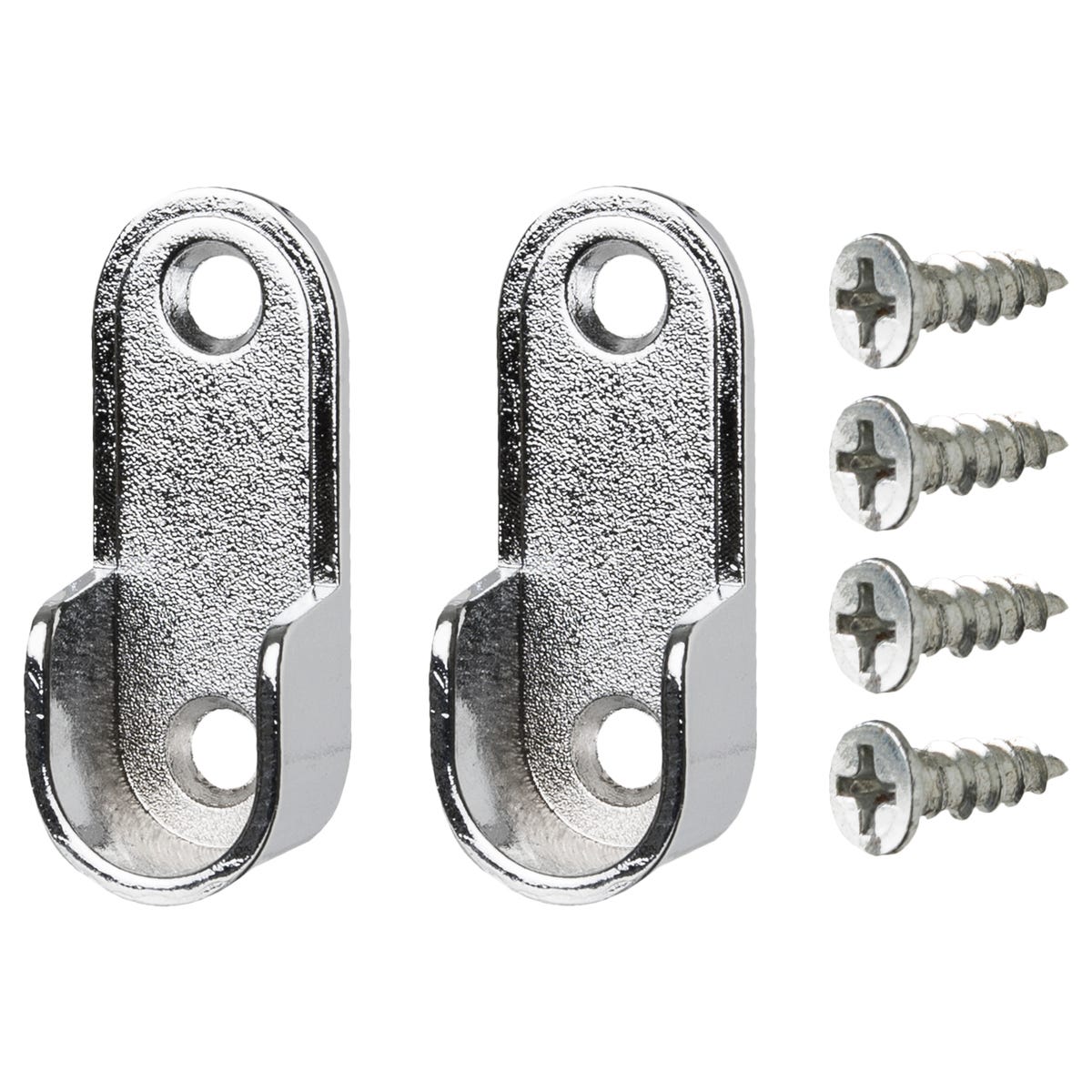 Herrajes para muebles Fastrider para soportes ovalados prefabricados (por juego de 2)