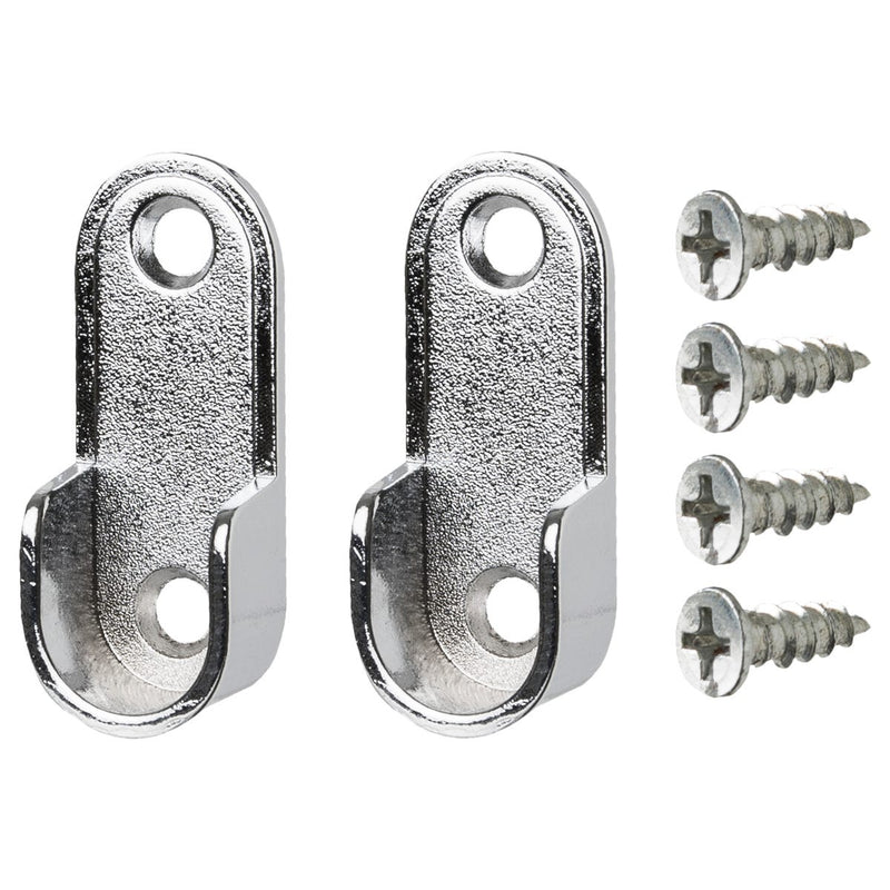 Herrajes para muebles Fastrider para soportes ovalados prefabricados (por juego de 2)