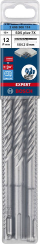 Trapano a percussione Bosch expert sds plus-7x 12 x 150 x 215 mm, 10 pezzi