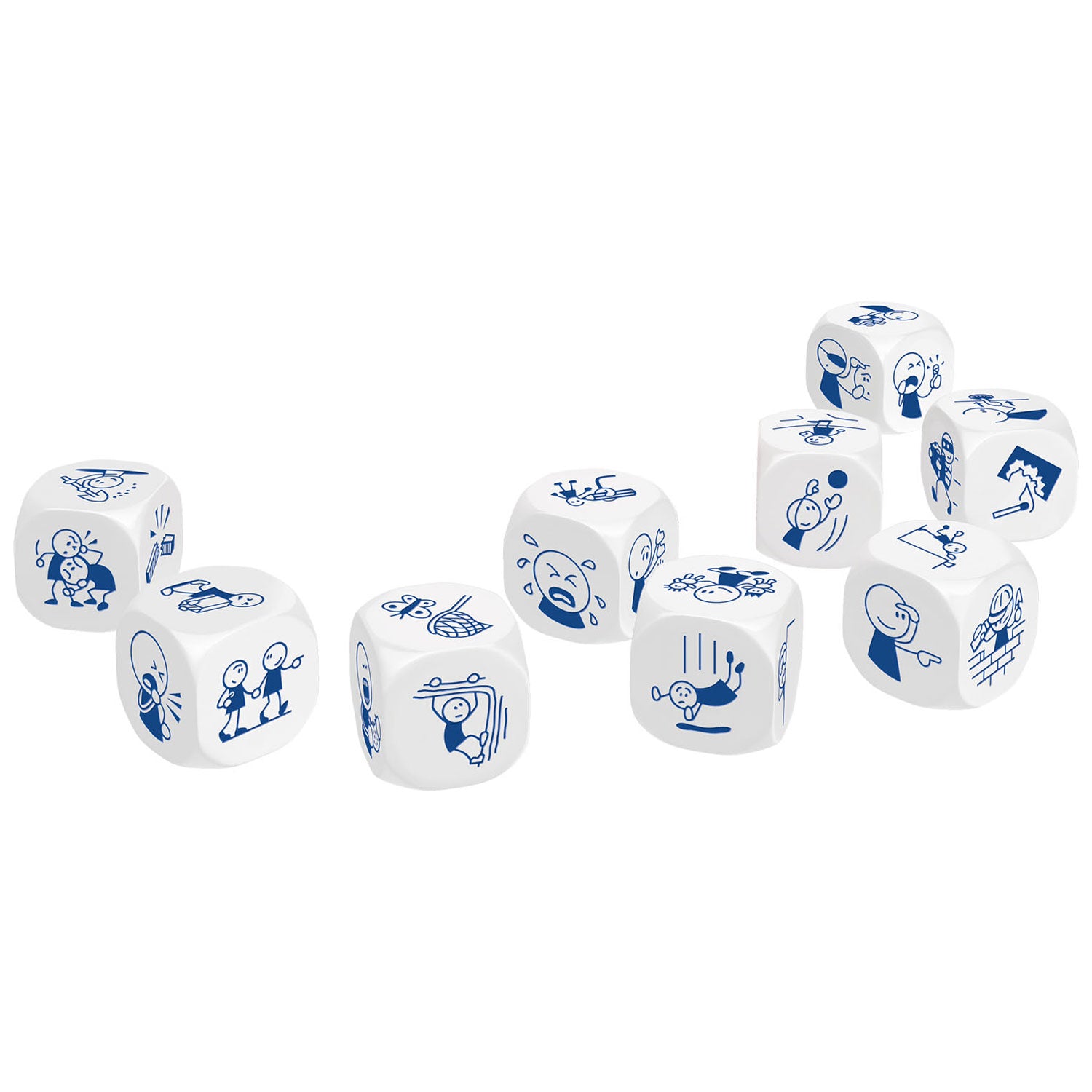 Asmodee rory's story cubes actions dice game