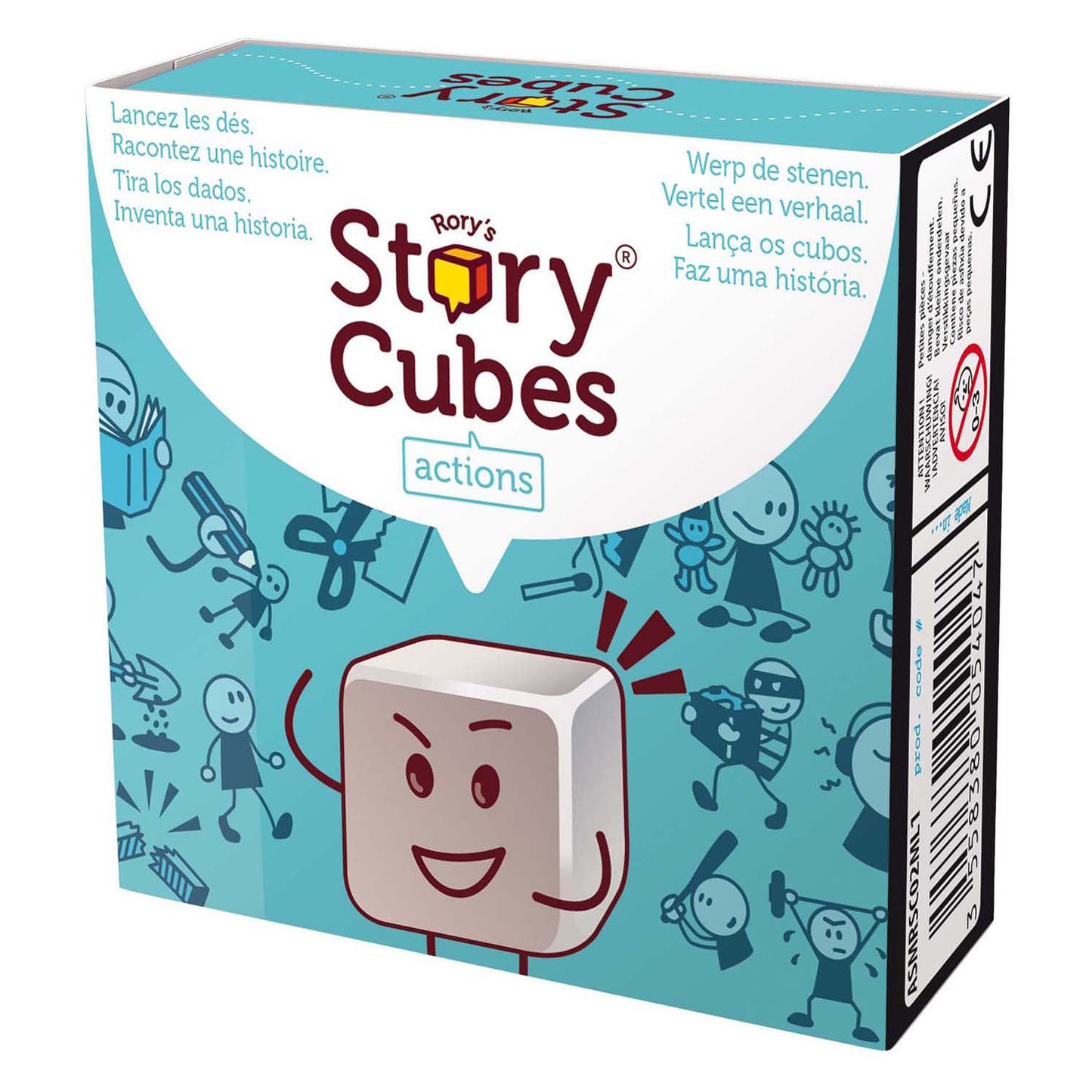 Asmodee rory's story cubes actions dice game