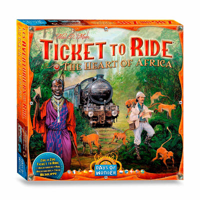 Bicket Asmodee per cavalcare il gioco da tavolo Africa