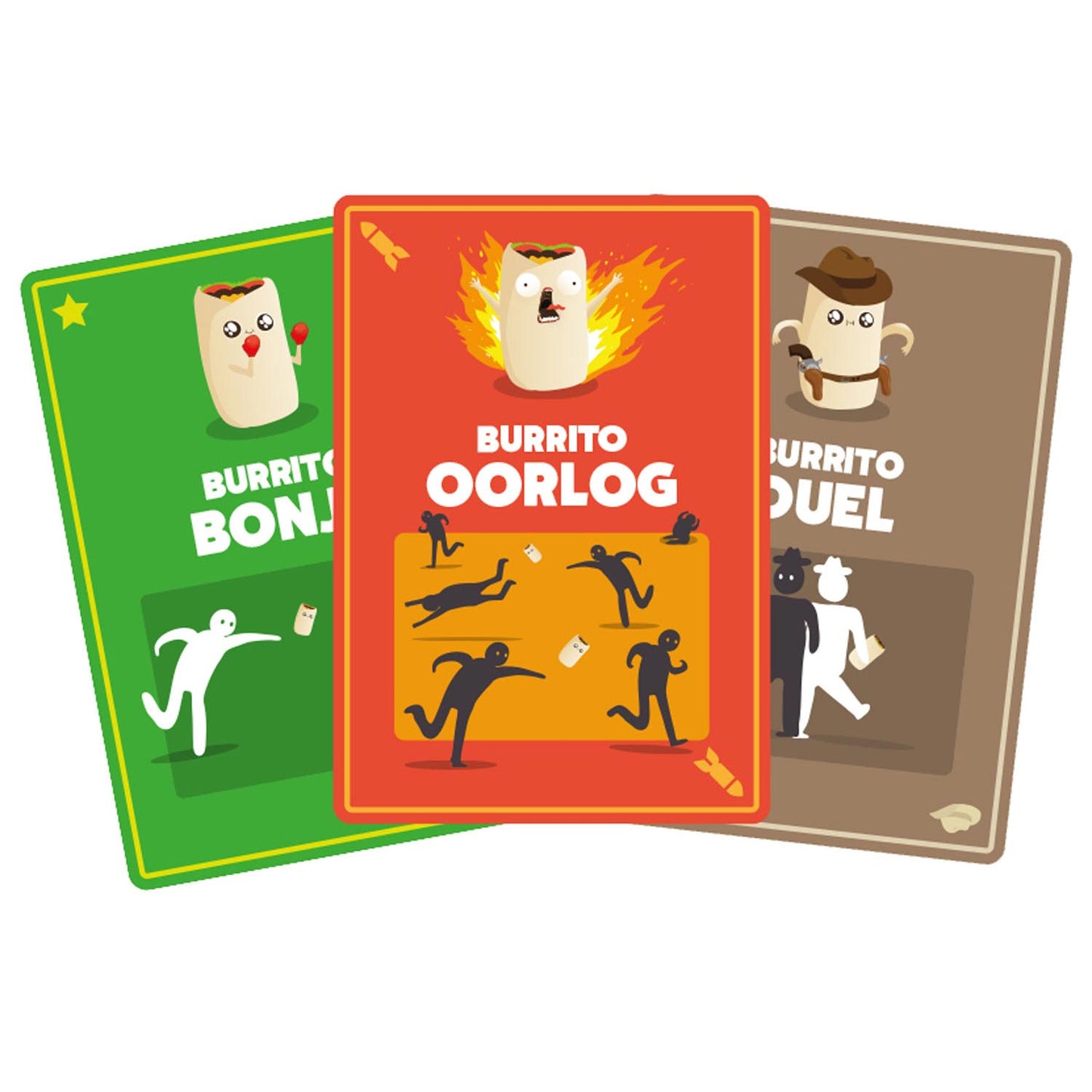 Exploding kittens throw throw burrito kaartspel nl