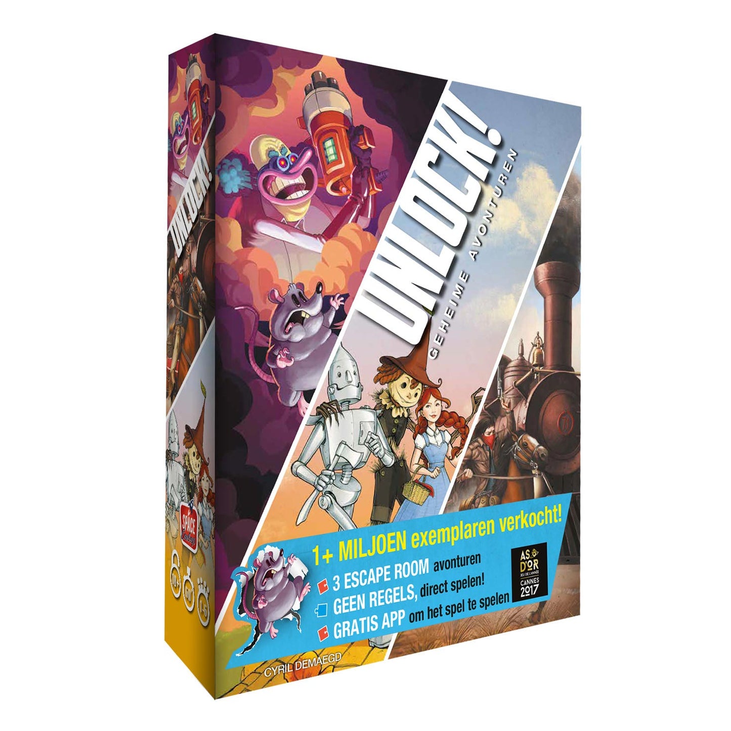 ASMODEE Sblocca! 3 avventure segrete