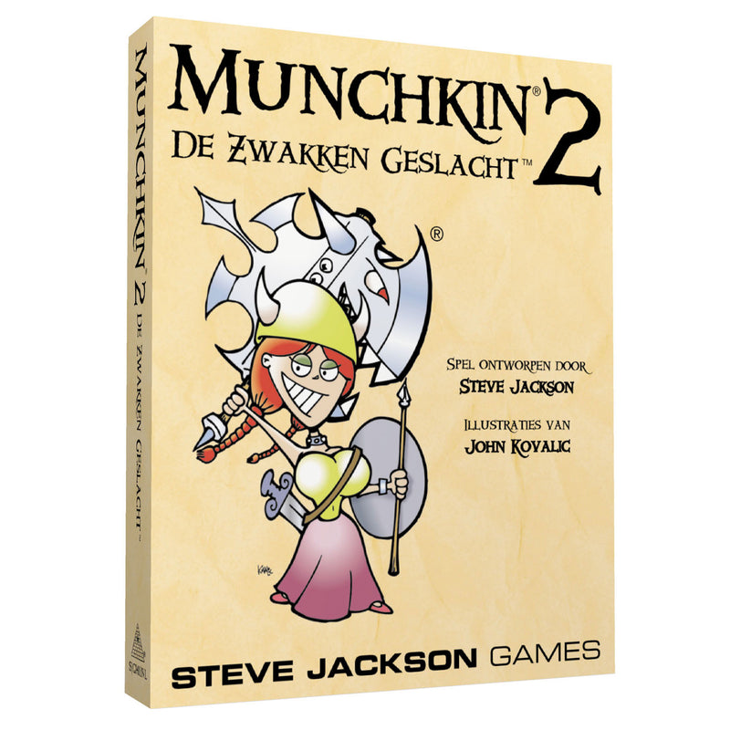 Asmodee Munchkin 2 Il gioco di carte sessuali deboli